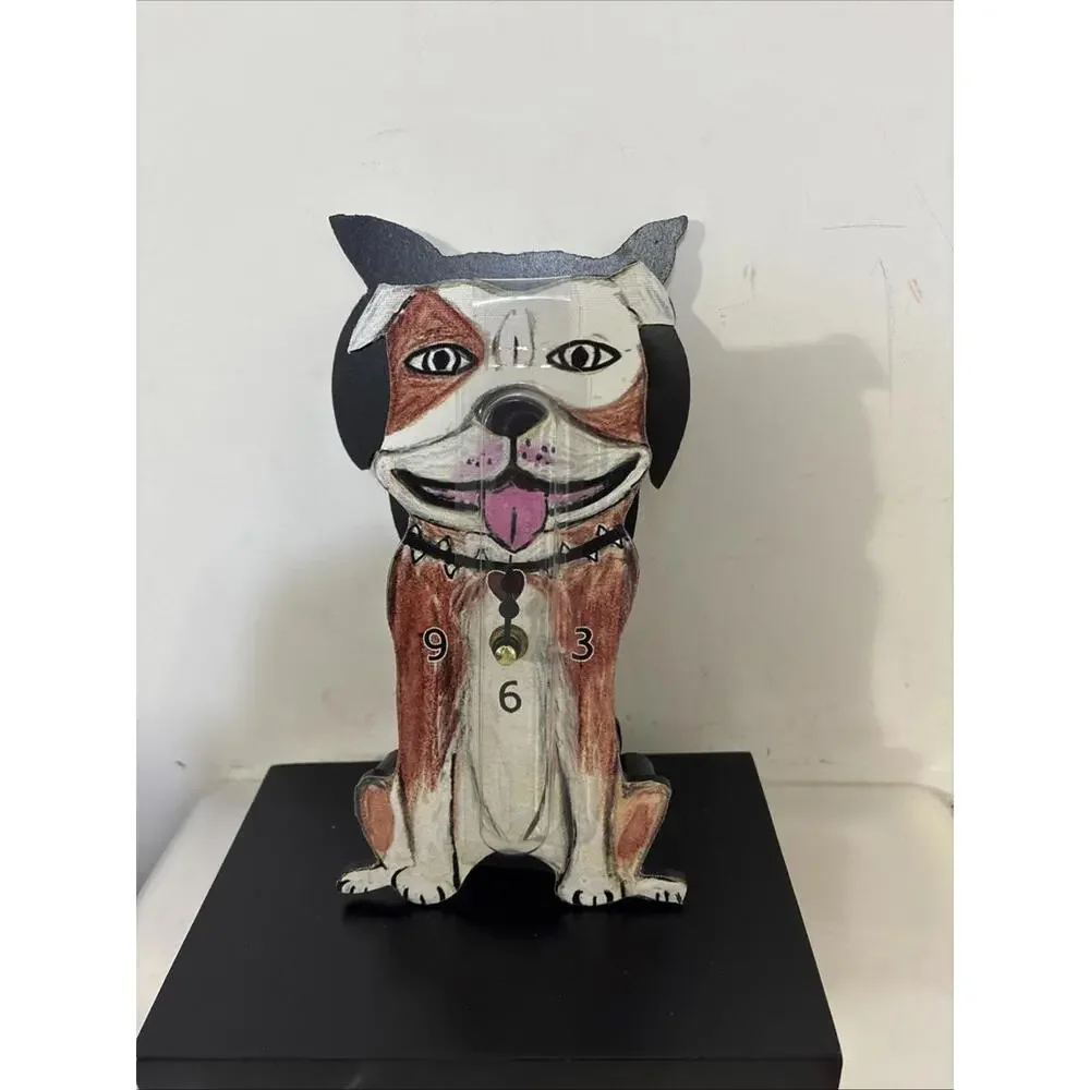 Cute‎ Dog Clocks Set Of Three 10” Tall Average